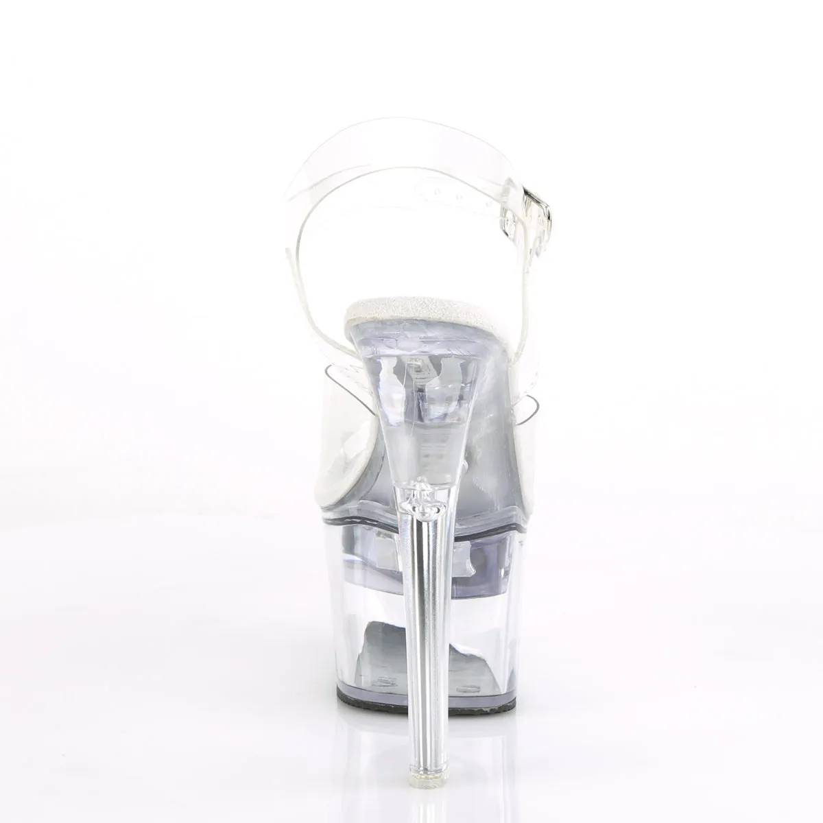 FLASHDANCE-708 Pleaser Clear Sexy Platform Shoes (Pole Dancing Heels)